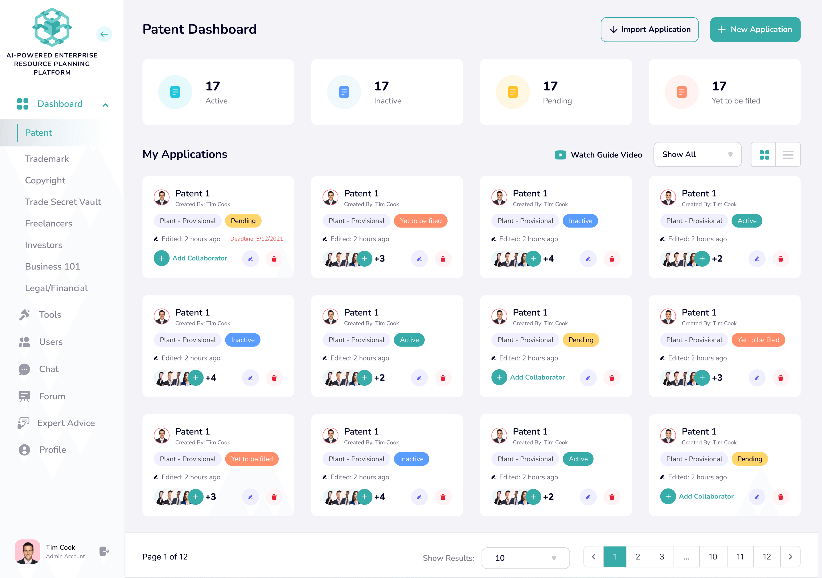 AI-Powered Enterprise Resource Planning Platform