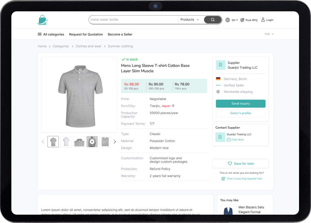 E-Commerce Marketplace App