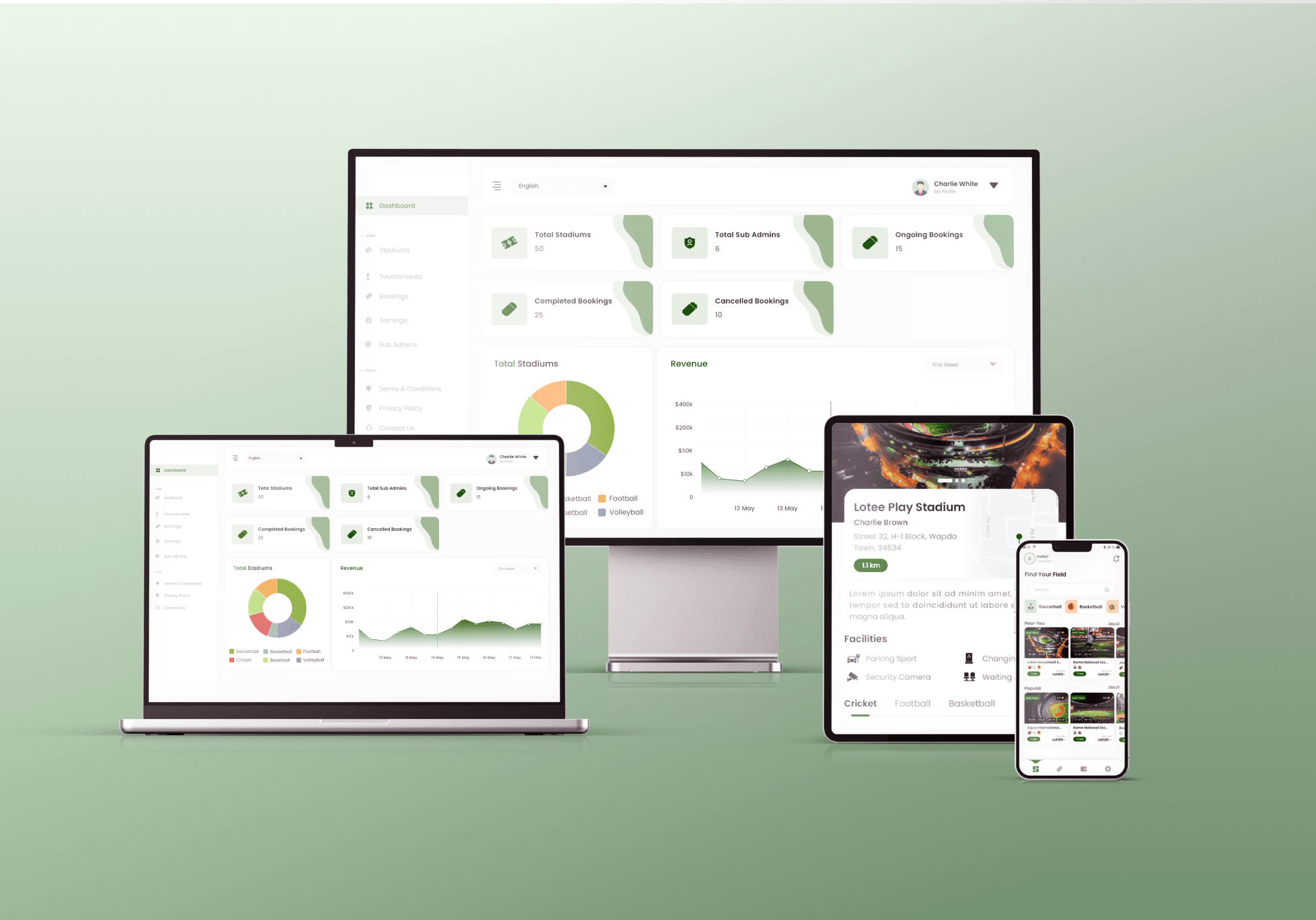 Stadium Booking App