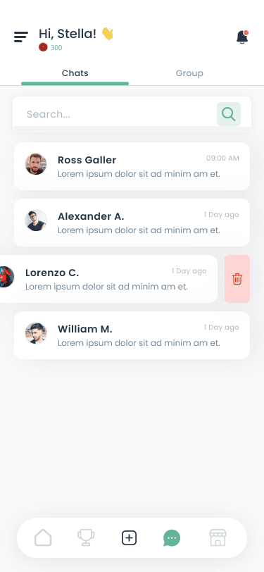 Sports Scoring and Connecting App
